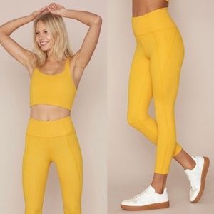 Citrine Girlfriend Collective Compressive Legging